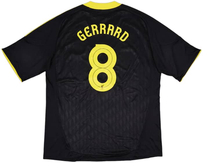 2010-11 Liverpool Third Shirt Gerrard #8 - 8/10 - (XXL)