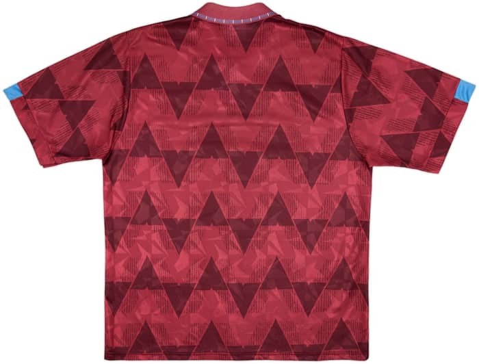 1990-92 Manchester City Away Shirt - 8/10 - (XL)