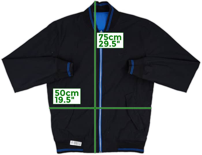 2013-14 Inter Milan Nike Reversible Track Jacket - 8/10 - (L)