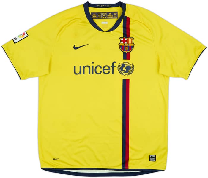 2008-10 Barcelona Away Shirt Messi #10 - 6/10 - (L)