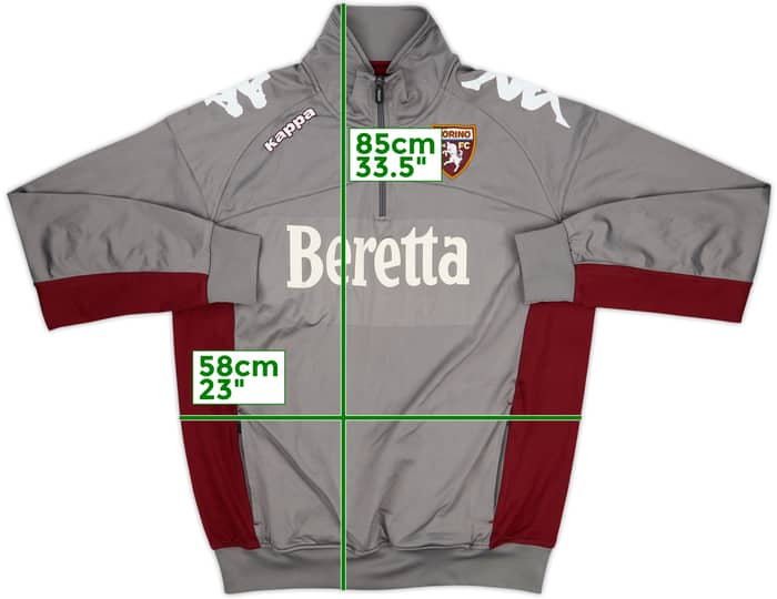 2011-12 Torino Kappa 1/4 Zip Drill Top - 6/10 - (XXL)