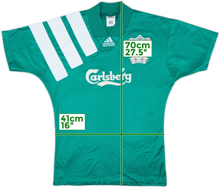 1992-93 Liverpool Centenary Away Shirt - 9/10 - (S)