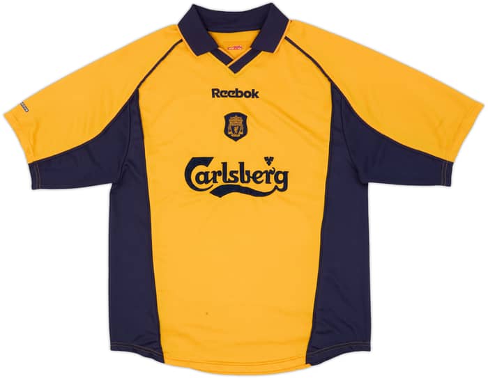 2000-02 Liverpool Camiseta Visitante - 5/10 - (M)