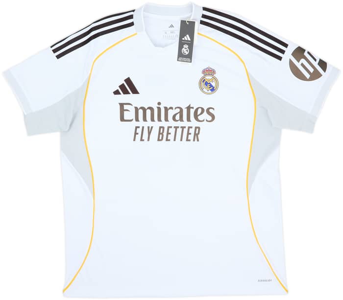 2025-26 Real Madrid Home Shirt Mbappe #10 (XL)