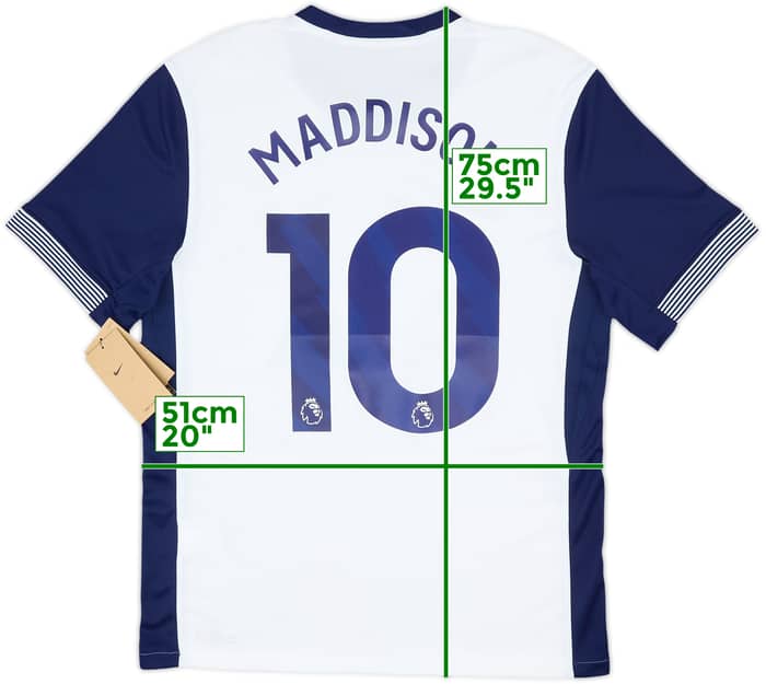 2024-25 Tottenham Home Shirt Maddison #10 (M)