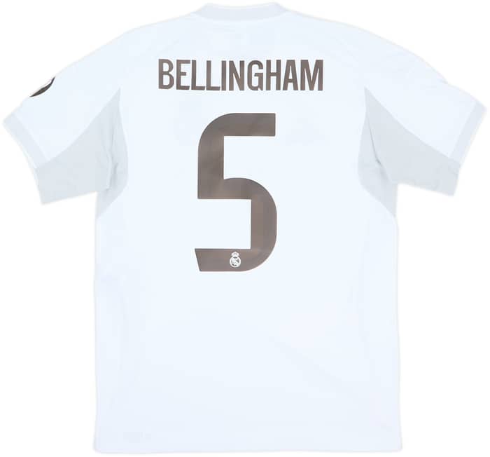 2025-26 Real Madrid Home Shirt Bellingham #5 (M)
