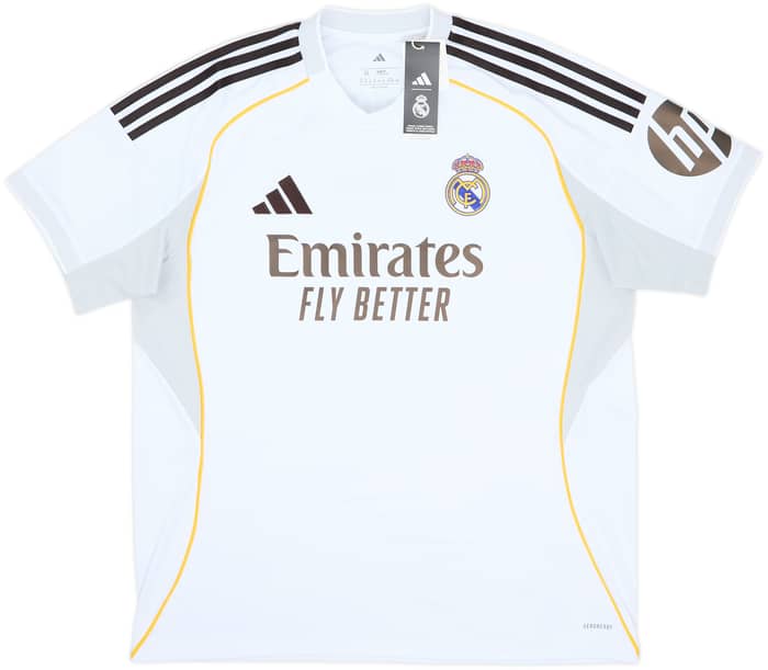 2025-26 Real Madrid Home Shirt Bellingham #5 (XL)