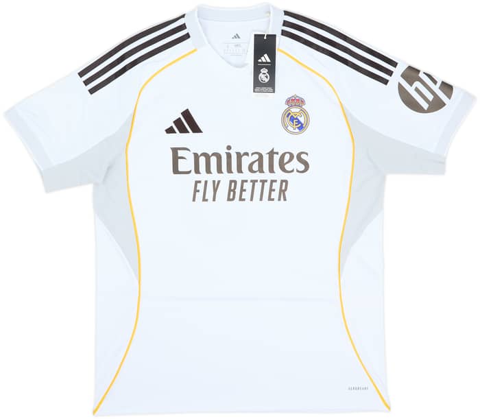 2025-26 Real Madrid Home Shirt Mbappe #10 (L)