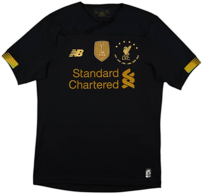 2019-20 Liverpool GK S/S Shirt A.Becker #1 - 9/10 - (S)