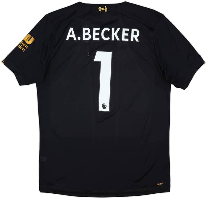 2019-20 Liverpool GK Shirt A.Becker #1 (M)