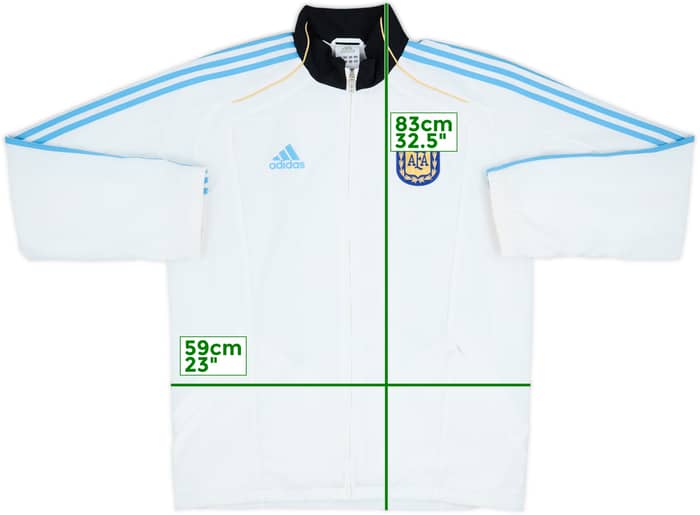 2009-10 Argentina adidas Track Jacket - 6/10 - (L)