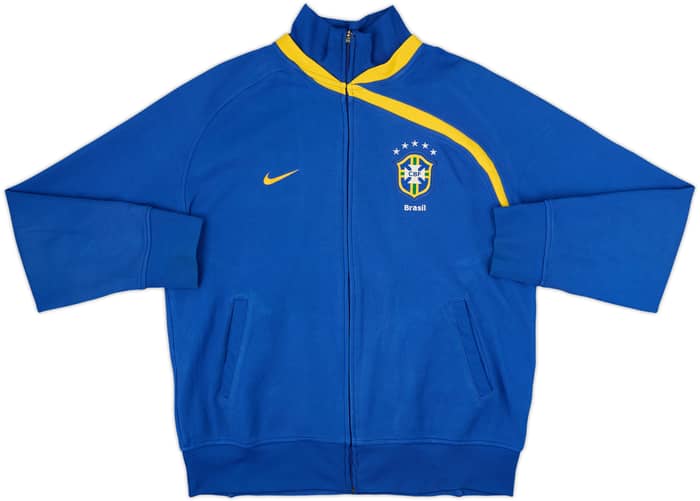 2008-09 Brazil Nike Track Jacket - 6/10 - (XL)