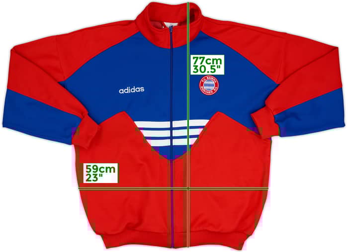 1993-95 Bayern Munich adidas Track Jacket - 8/10 - (L/XL)