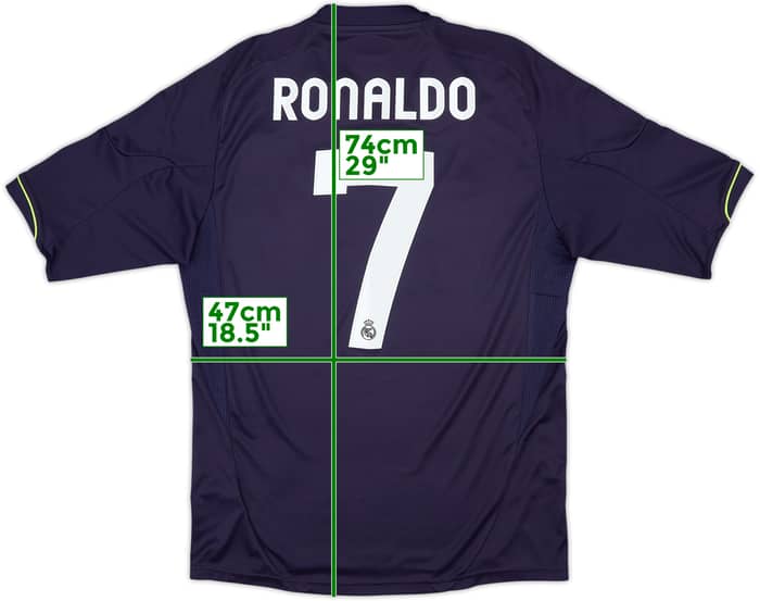 2012-13 Real Madrid Away Shirt Ronaldo #7 - 8/10 - (M)