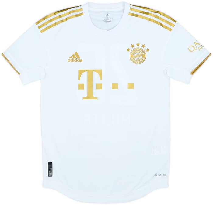 2022-23 Bayern Munich Authentic Away Shirt Muller #25 - 6/10 - (S)