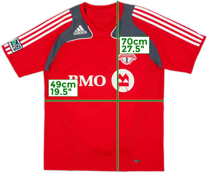 2007-08 Toronto adidas Training Shirt - 5/10 - (L)