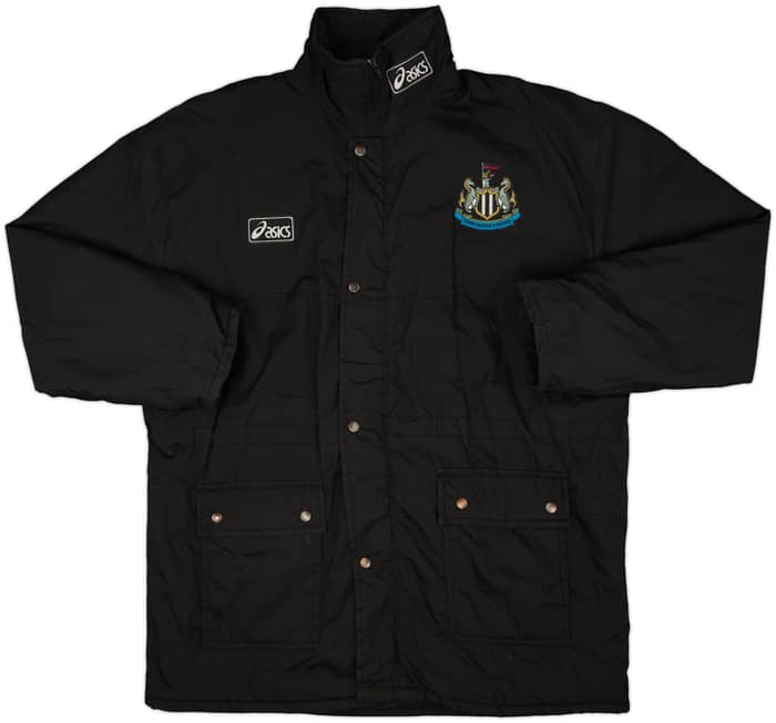 1993-94 Newcastle Asics Padded Bench Coat - 8/10 - (XL)