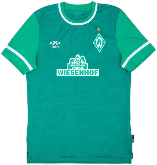 2021-22 Werder Bremen Home Shirt - 9/10 - (M)