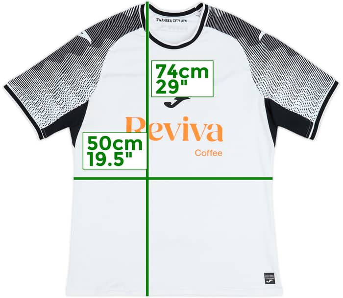 2023-24 Swansea Home Shirt - 8/10 - (L)