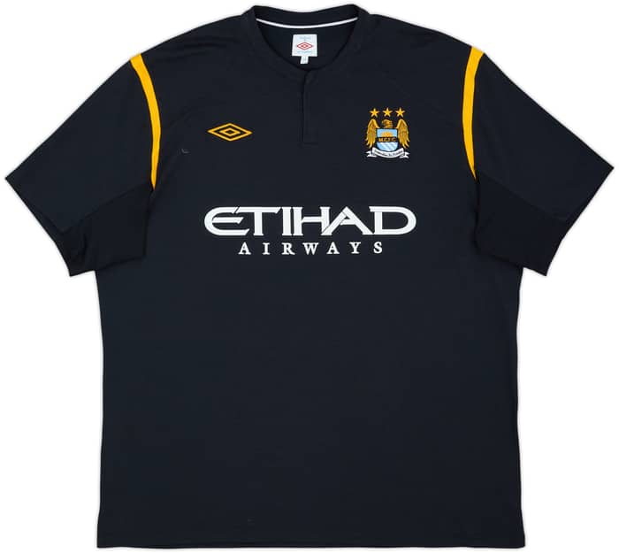 Camiseta de visitante del Manchester City 2009-10 Wright-Phillips #8 - 8/10 - (XXL)