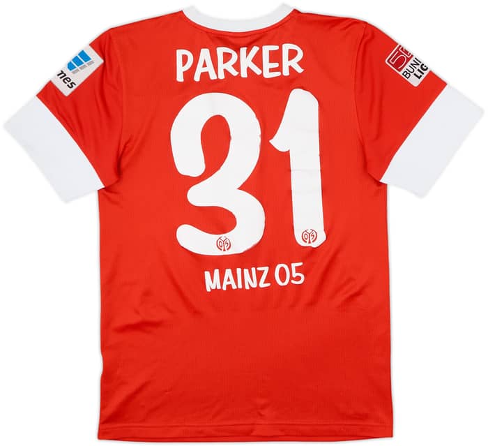 2012-13 FSV Mainz Home Shirt Parker #31 - 6/10 - (S)