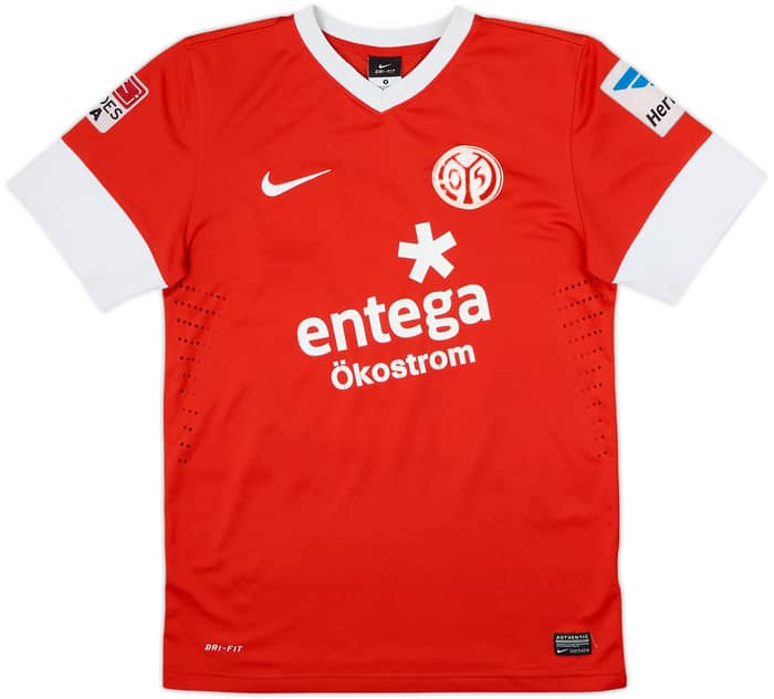 2012-13 FSV Mainz Home Shirt Parker #31 - 6/10 - (S)