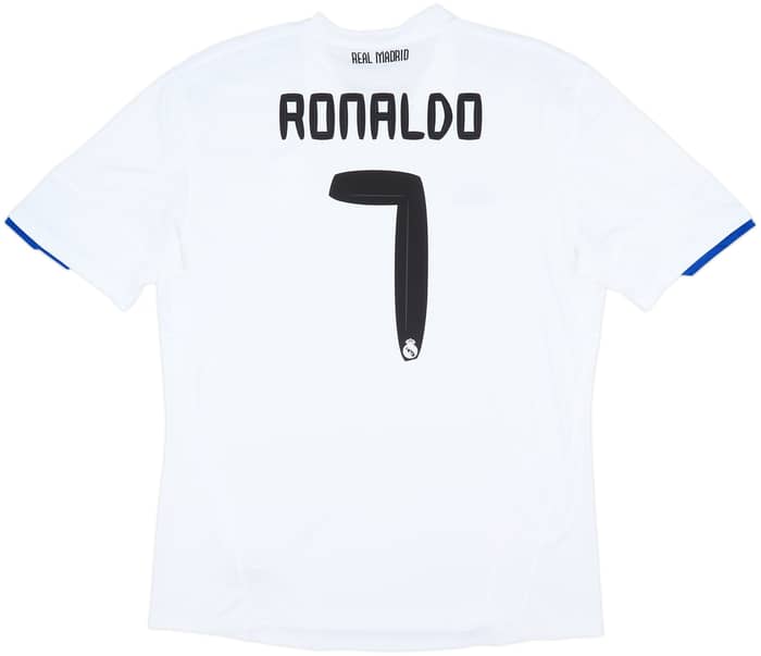 2010-11 Real Madrid Home Shirt Ronaldo #7 - 8/10 - (XL)