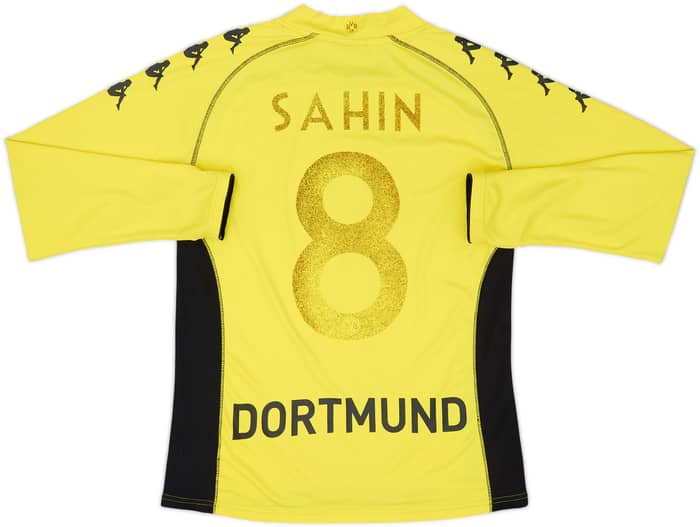 2009-10 Borussia Dortmund Home L/S Shirt Sahin #8 - 4/10 - (S)