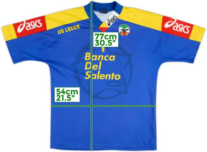 1998-99 Lecce Player Issue Asics Training Shirt #1 - 8/10 - (L)
