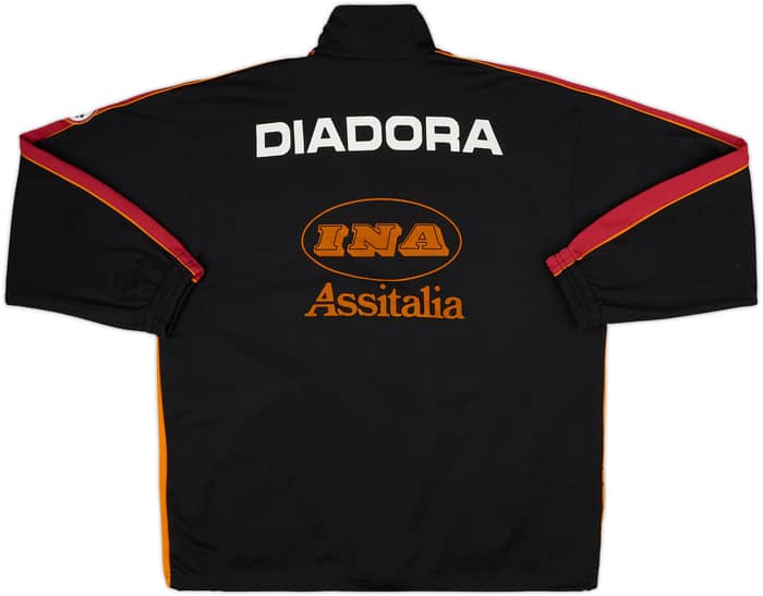 1999-00 Roma Diadora 1/4 Zip Drill Top - 8/10 - (XL)