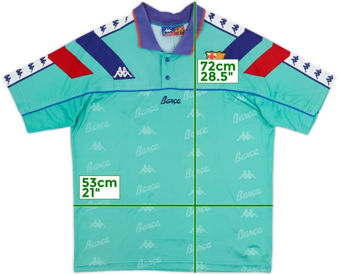 1992-95 Barcelona Away Shirt - 5/10 - (L)