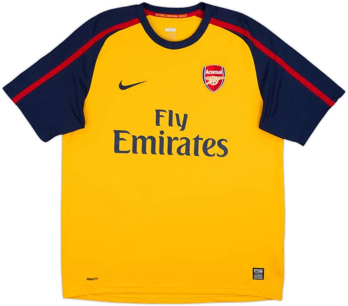 2008-09 Arsenal Away Shirt Walcott #14 - 9/10 - (L)