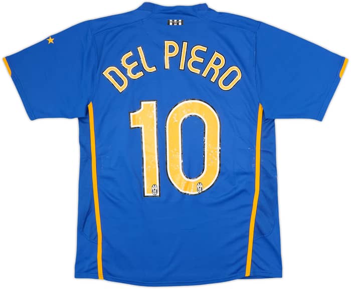 2007-08 Juventus Away Shirt Del Piero #10 - 5/10 - (M)