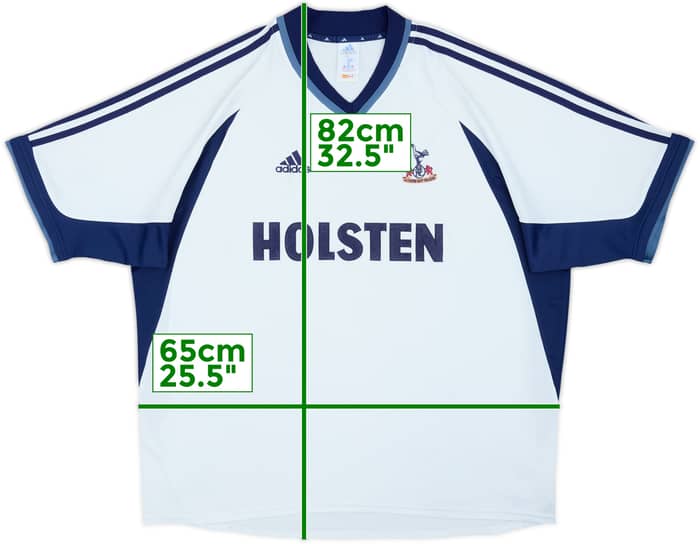 2001-02 Tottenham Home Shirt - 5/10 - (XXL)