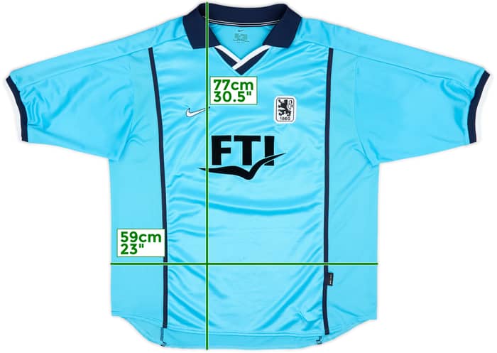2000-01 1860 Munich Home Shirt - 7/10 - (L)