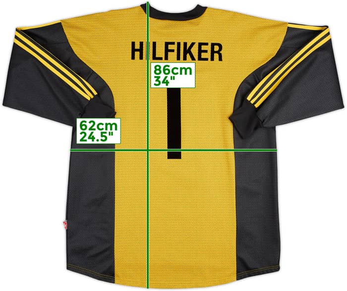 1998-99 Nurnberg Maillot GK Hilfiker #1 - 9/10 - (XL)