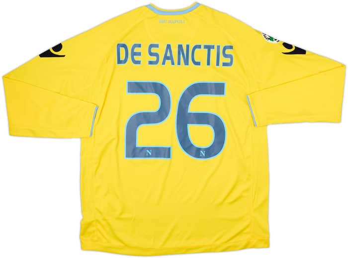 2009-10 Napoli GK Shirt De Sanctis #26 - 7/10 - (XL)