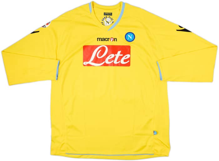 2009-10 Napoli GK Shirt De Sanctis #26 - 7/10 - (XL)