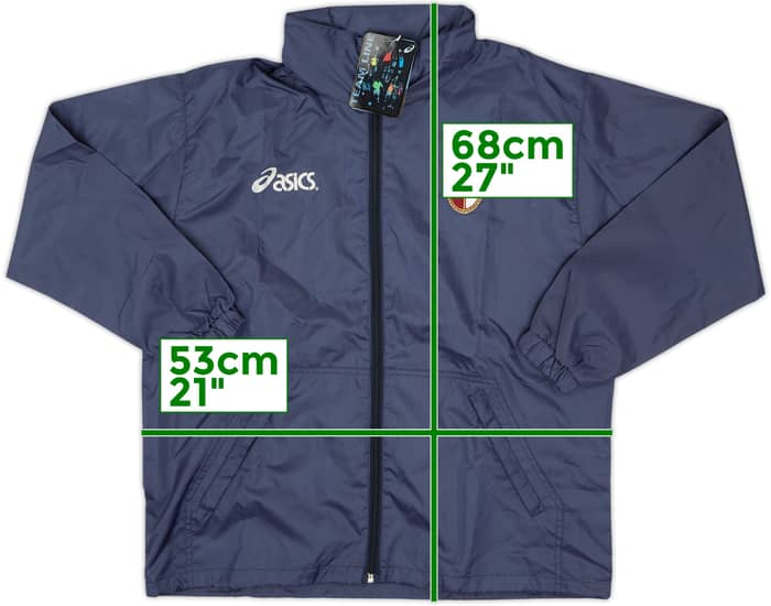 2004-05 Torino Asics Hooded Rain Jacket (L.Boys)