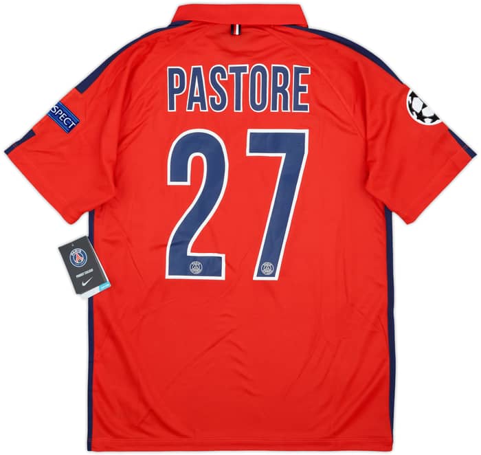 2014-15 Paris Saint-Germain Third Shirt Pastore #27 (M)