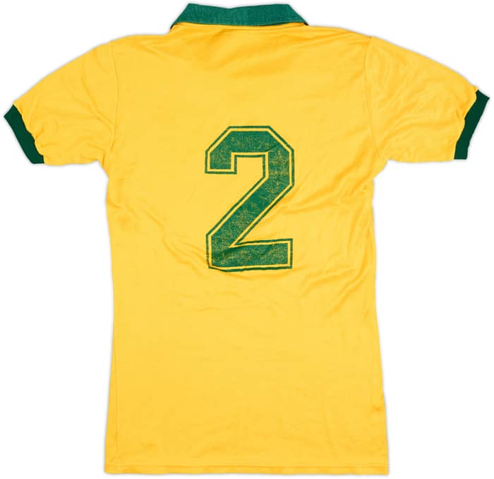 1985-88 Brazil Match Issue Home Shirt #2