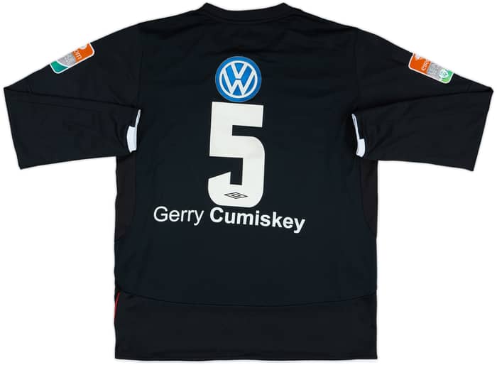 2007-08 Dundalk Match Issue Away L/S Shirt #5
