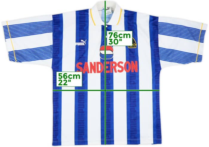 1993-95 Sheffield Wednesday Home Shirt #5 - 5/10 - (L)