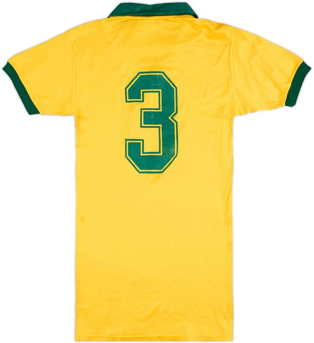 1985-88 Brazil Match Issue Home Shirt #3