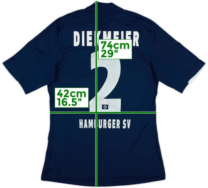 2012-13 Hamburg '125 Years' Away Shirt Diekmeier #2 - 6/10 - (S)