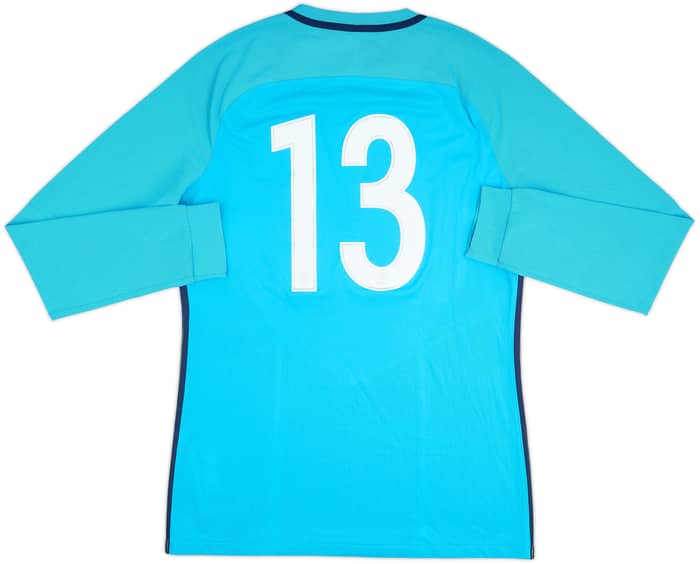 2016 England Player Issue GK Shirt #13 - 9/10 - (L)