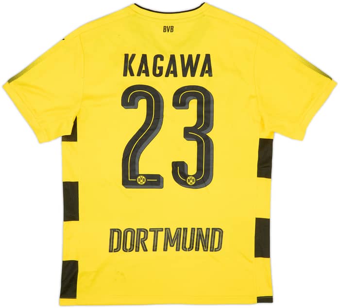 2017-18 Borussia Dortmund Home Shirt Kagawa #23 (M)