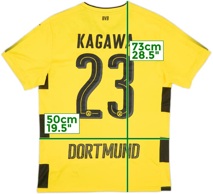 2017-18 Borussia Dortmund Home Shirt Kagawa #23 (M)