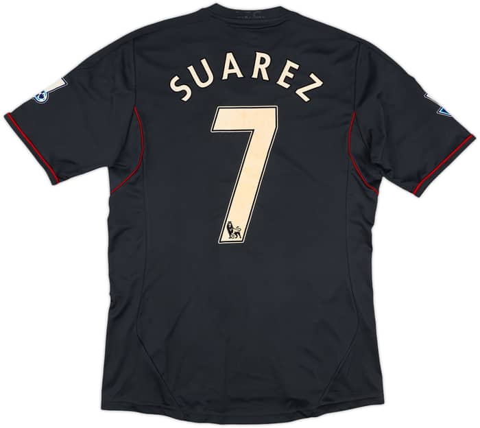 2011-12 Liverpool Away Shirt Suarez #7 - 6/10 - (M)
