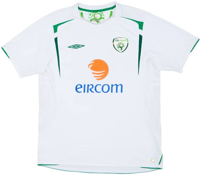 2005-07 Ireland Away Shirt Keane #10 - 6/10 - (L)